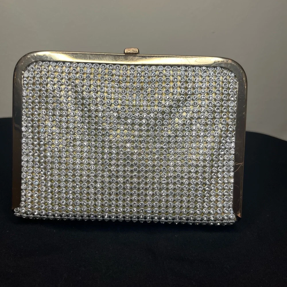 Mini Rhinestone Clutch - Picture 2 of 4